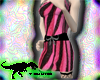 ZebRa Pink Dress