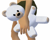 White teddy bear