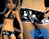 :BD: Bl/Wh Bikini Bottom
