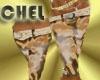 [CHEL] Army capri ~BEIGE