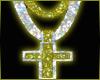 2 tone cross chain