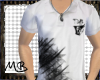 DP White Vneck