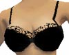 Black Frilly Bra