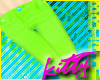 +Hyper Lime Skinnys+