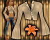Crop Jacket: Beige