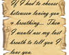 Love poem sticker