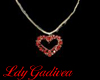# Red Heart Necklace