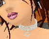 (B4) Diamond Heart colar