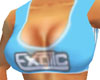 Exotic Busty Gym Top