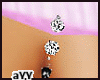 Black Angel Belly Ring