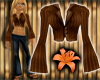 Crop Jacket: Chocolate