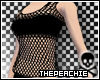 -P- Black Mesh Tank Top