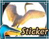 Sticker: Sun Tsuru