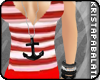|k| AnchorNecklace|Black