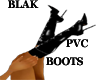*PW* PVC blak Boots