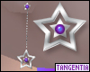 Star Drops in Amethyst