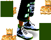 green air jordan kickz