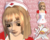 Yumi White Nurse Hat