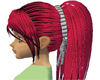 Red with black hair