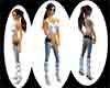 !!White Leather CG boots