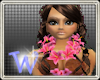 *W* Lei Pink Hawaiian