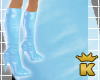 {K} Blue Leather S.