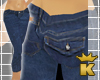 {K} Denim Capris