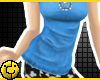 [ Ruffle Bow Blue