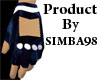 Blue Satin Gloves1