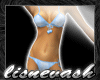 (L) Pretty-n-Blue Bikini