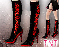 Tribal Torch Stilettos