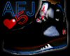 Lady AFJ5 Black/Red/Blue