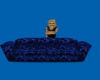 blue crushed velvet