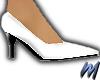 White Patent Leather Pum