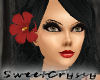 Red Hibiscus HairFlwr R