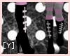 [Y] Pink Emo Boots