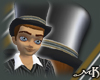 mK Tophat in Black