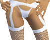 White Onyx Thong Garter
