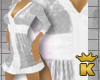 {K} Silver Short Dress