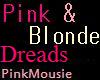 PinkBlondeMix Dreads