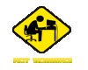Not working sticker