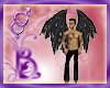 Bou Black Bat Wings