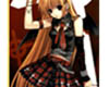 devil gothic school girl