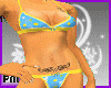 *PM* Cute Blue Bikini