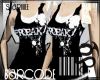 Black & White Freak Tank
