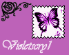 purple butterfly