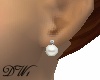 Diamond & Pearl Earrings