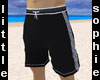 Blk Swim Trunks