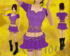 Purple Tartan Tease