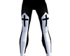 Black Cross Pants